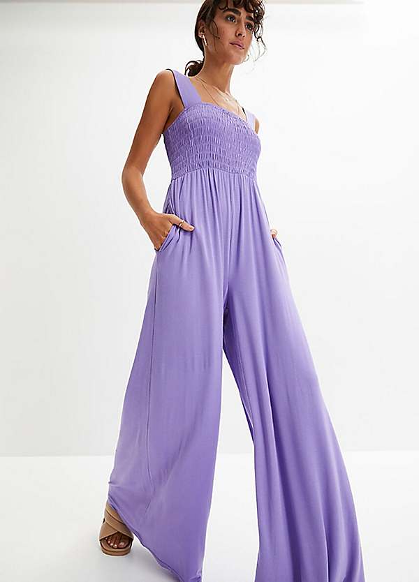 Silk wide leg jumpsuit online