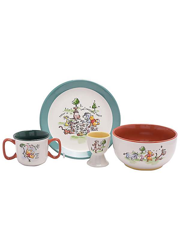 Winnie The Pooh Ceramic Dinnerware Set by Disney Look Again