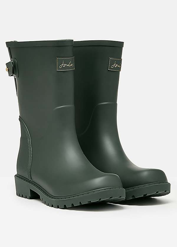 Wistow Green Adjustable Mid Calf Wellies by Joules