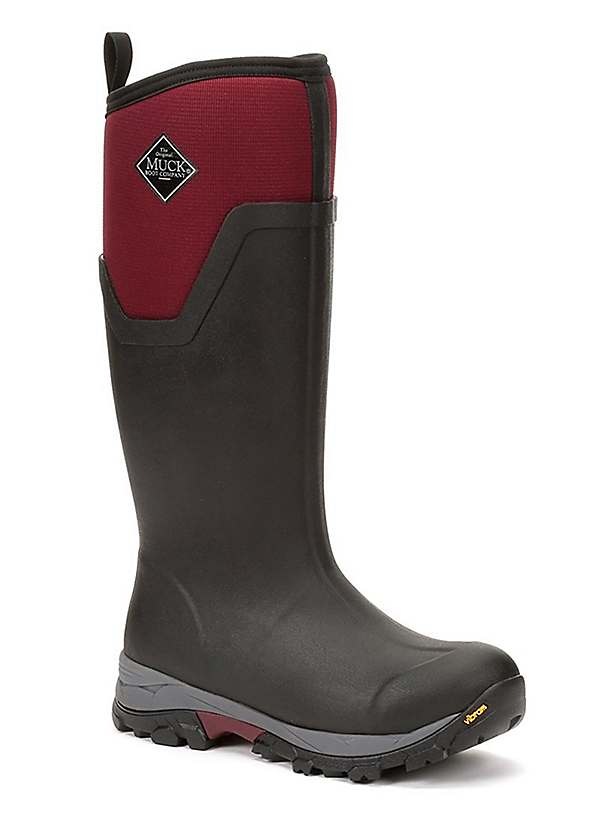 Women's Black Windsor Wine Arctic Ice Boots by Muck Boots Look