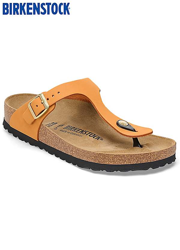 Gizeh Sandals Birkenstock Gizeh Earth Red Women's Burnt Orange
