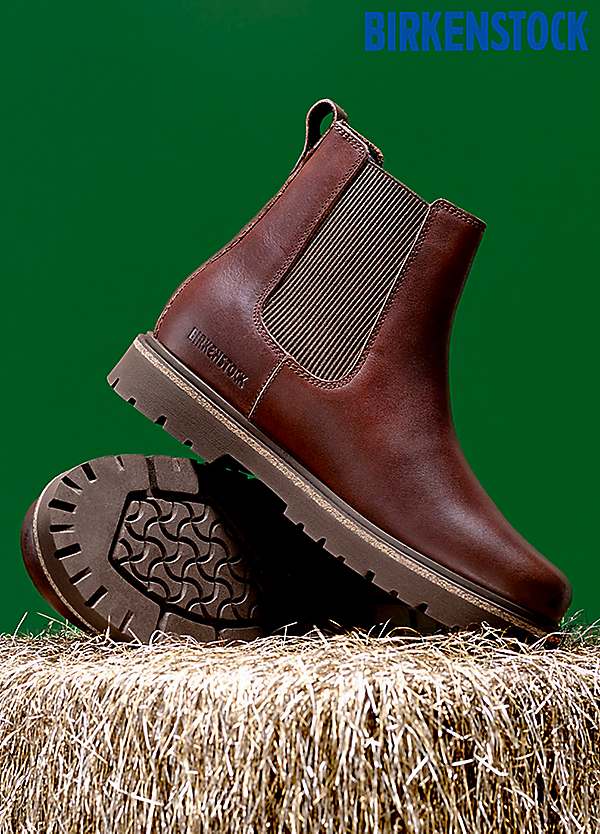Women's Highwood Slip-On Chocolate Boots by Birkenstock Look Again