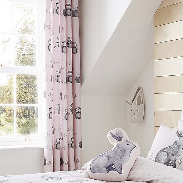 Woodland Friends Pair of Eyelet Curtains by Catherine Lansfield