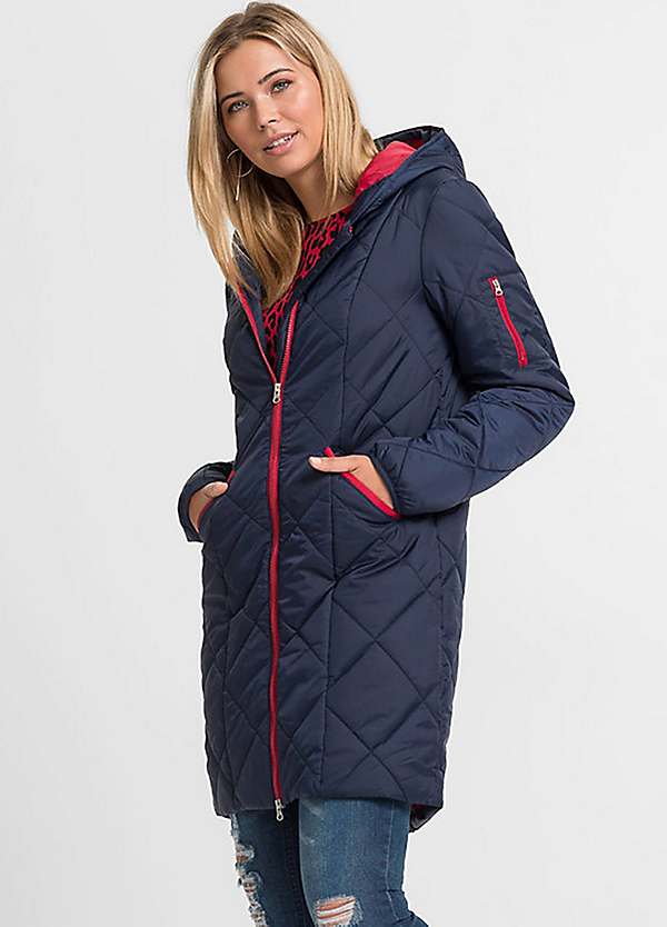 Zip Padded Coat by bonprix Look Again