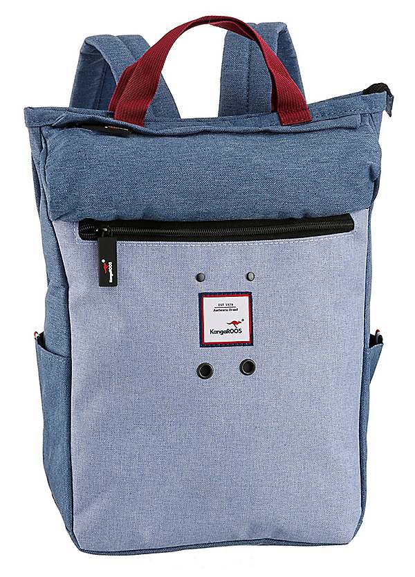 Zip Pocket Rucksack by Kangaroos Look Again