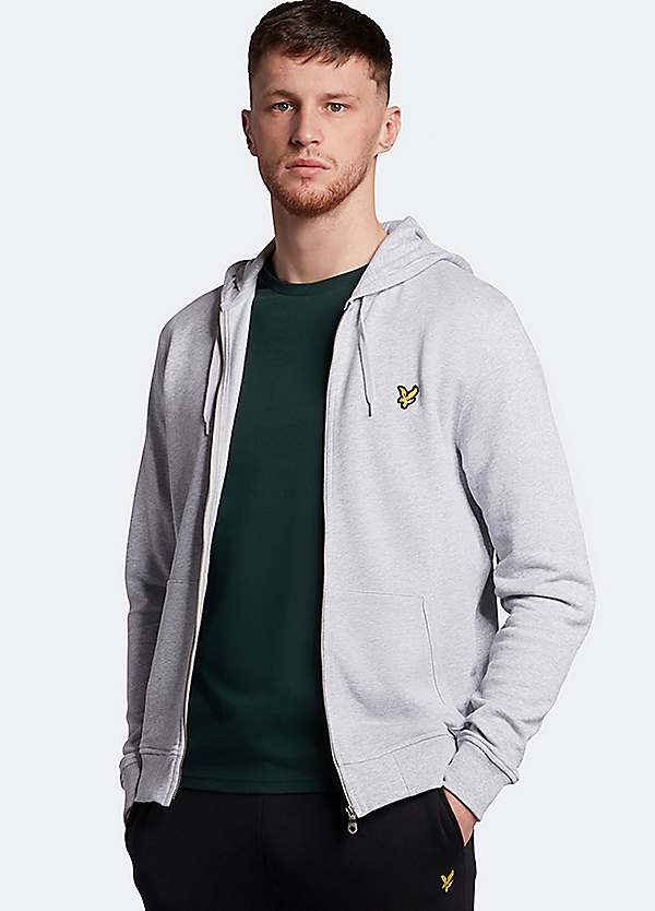 Lyle and scott on sale zip through hoodie