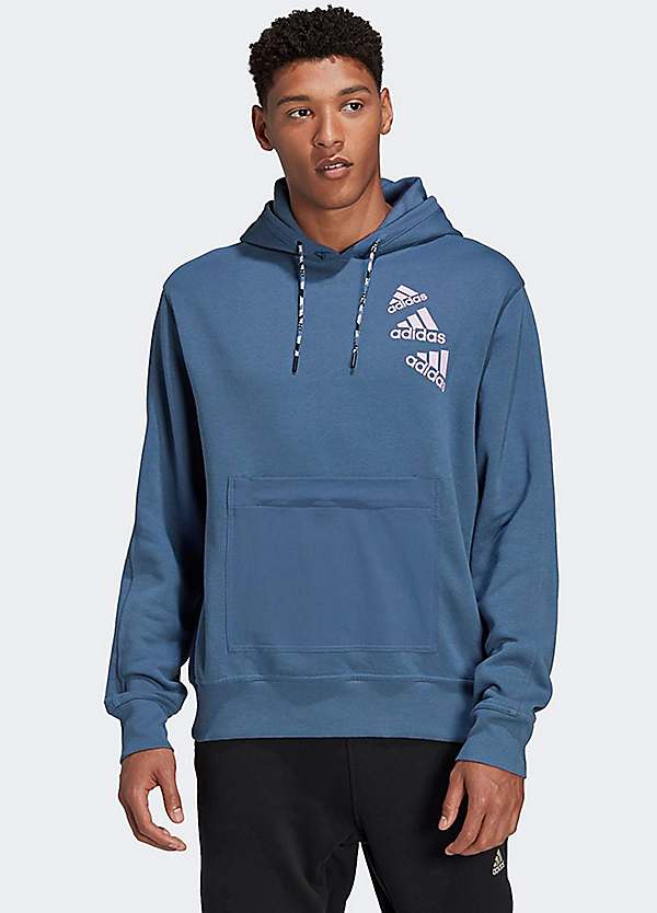 Adidas hoodie cheap with zip pockets