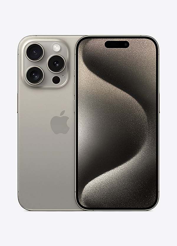iPhone 15 Pro 512GB - Natural Titanium by Apple | Look Again 