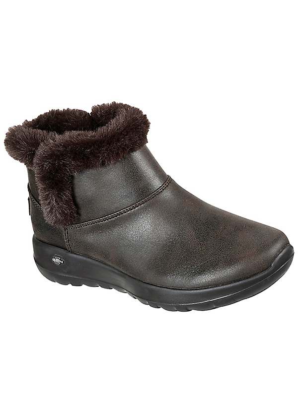 Skechers knitted outlet ankle bootie bungee