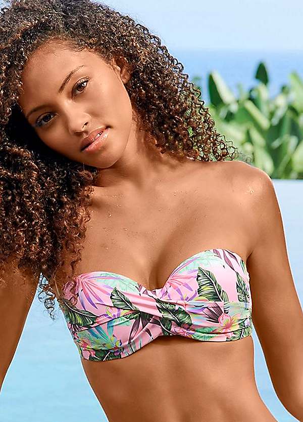 Azalea Underwired Bandeau Bikini Top by s.Oliver Look Again