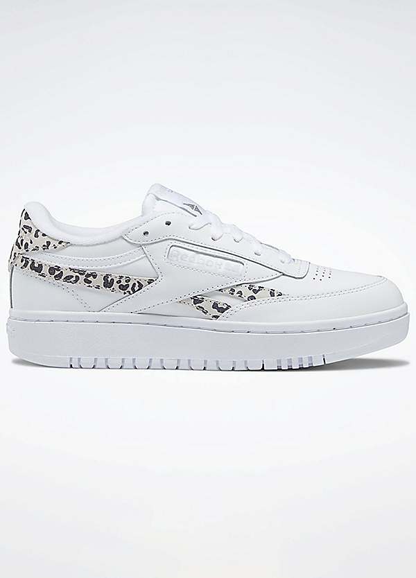 Club C Revenge Animal Print Trainers by Reebok Classic