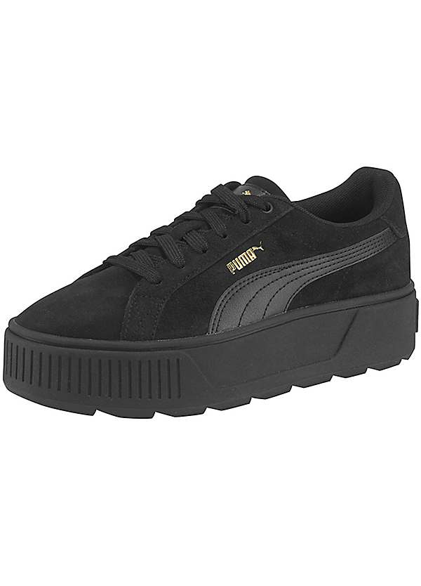 Black platform hot sale plimsolls