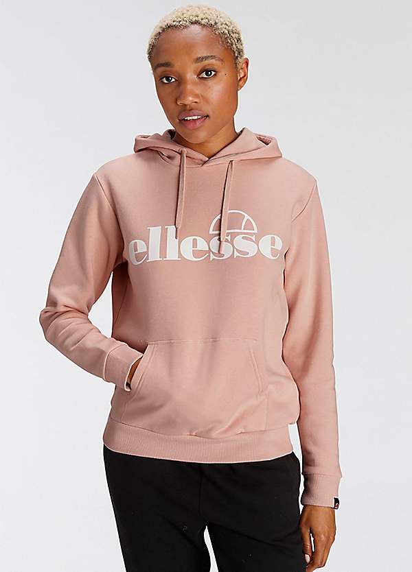 Pink ellesse hoodie womens sale