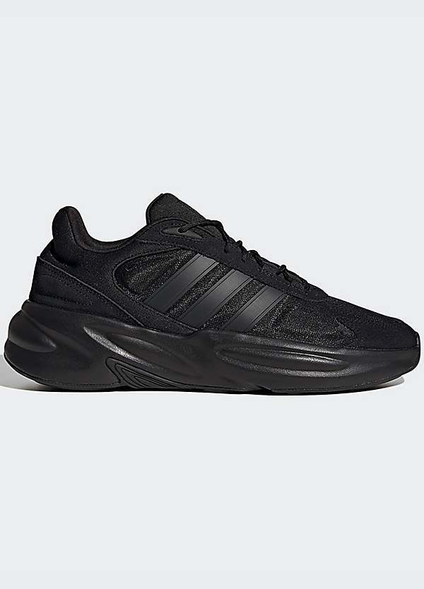 Adidas cloudfoam clearance black trainers