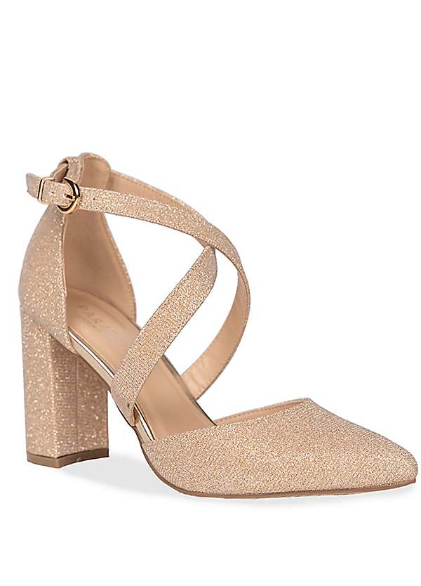 Champagne coloured hot sale heels