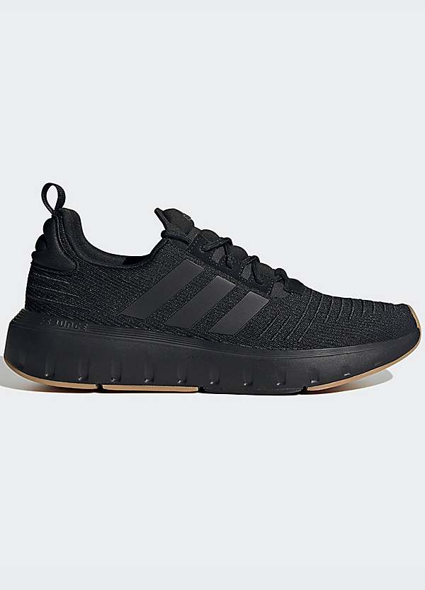 Black adidas cheap swift trainers