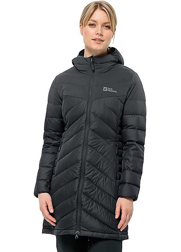 Tundra Quilted Down Coat by Jack Wolfskin