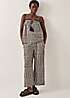 ARLENA – Wide Leg Geometric Pattern Trousers main image 1