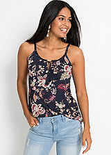 Velvet Cami Top by bonprix